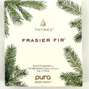 Thymes Frasier Fir Pura Car Diffuser Refill 5g Smart Scent Single Cartridge